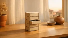 Come trasformare le scatoline di fiammiferi in mini-cassetti salvaspazio