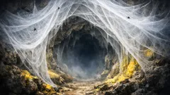 La ragnatela gigante nella grotta di zolfo: 100 m² di seta e 111.000 ragni