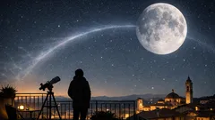 La Terra “soffia” sulla Luna: come la magnetocoda porta particelle atmosferiche nel suolo lunare