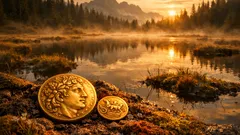 Due monete celtiche d’oro in una torbiera: la scoperta che riscrive l’inizio della moneta