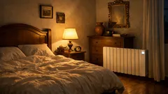 Riscaldamento elettrico in camera da letto: come scegliere un radiatore silenzioso e stabile