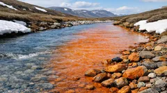 Fiumi arancioni in Alaska: perché l’acqua diventa ruggine e cosa c’entra il permafrost