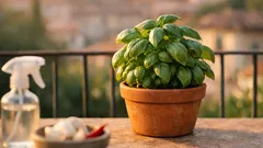 Afidi sul basilico? 7 rimedi naturali da dispensa che funzionano davvero