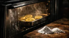 Pulire il forno senza fatica: il metodo al vapore di limone che scioglie il grasso