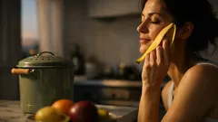 Buccia di banana sul viso: funziona davvero per avere la pelle luminosa?